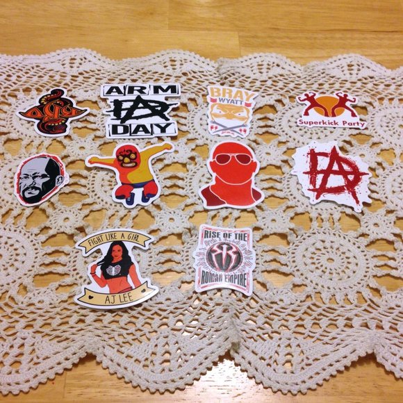 WWE Wrestling Stickers - Decals WrestleMania - Picture 1 of 5